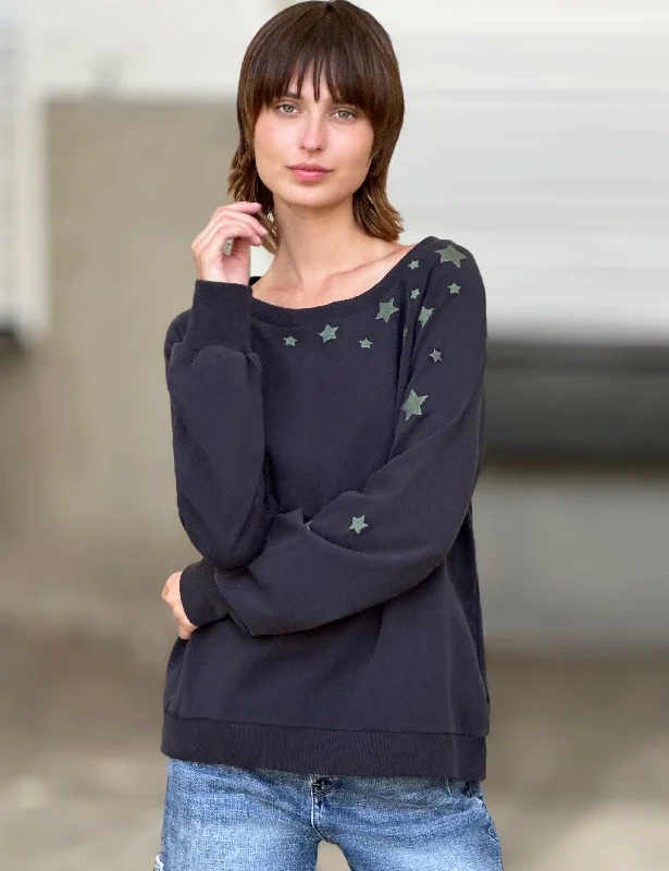 Wish Upon A Star Sweatshirt Fashionable Sweatshirts for Women