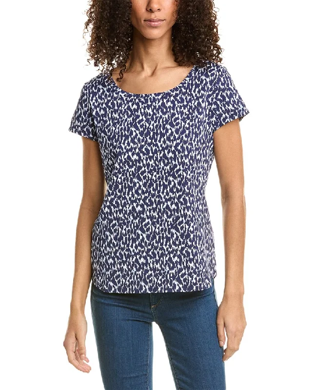 Tommy Bahama Aubrey Chic Cheetah Top Cotton sweaters