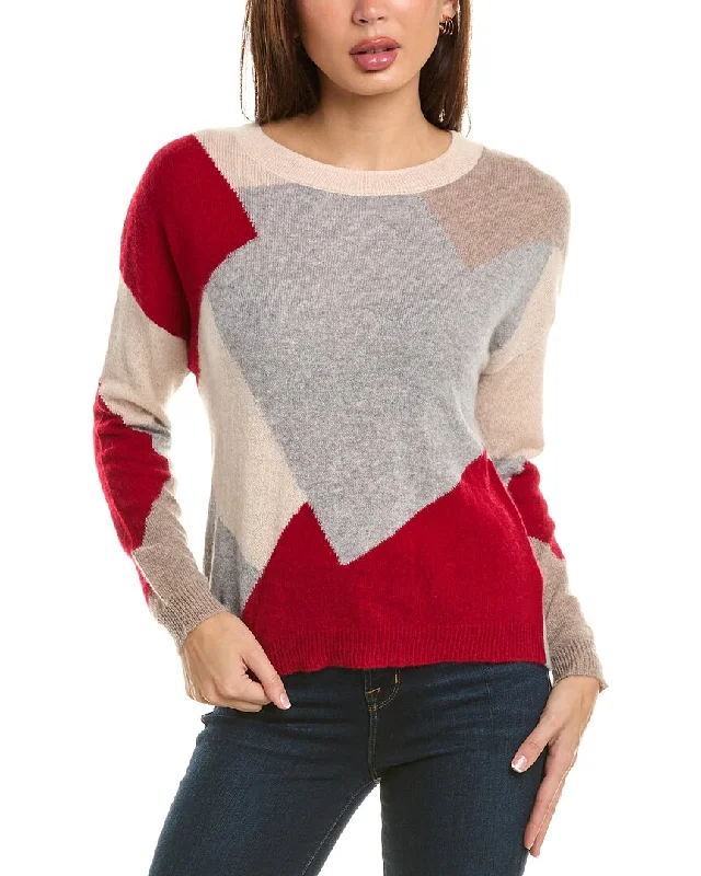 Philosophy Colorblock Cashmere Sweater Thermal insulation sweaters