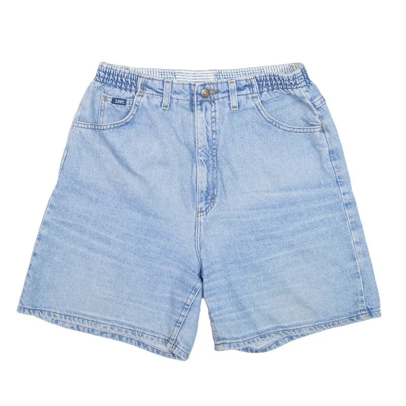 LEE Denim Shorts Blue Relaxed Womens S W30 Zara sweaters