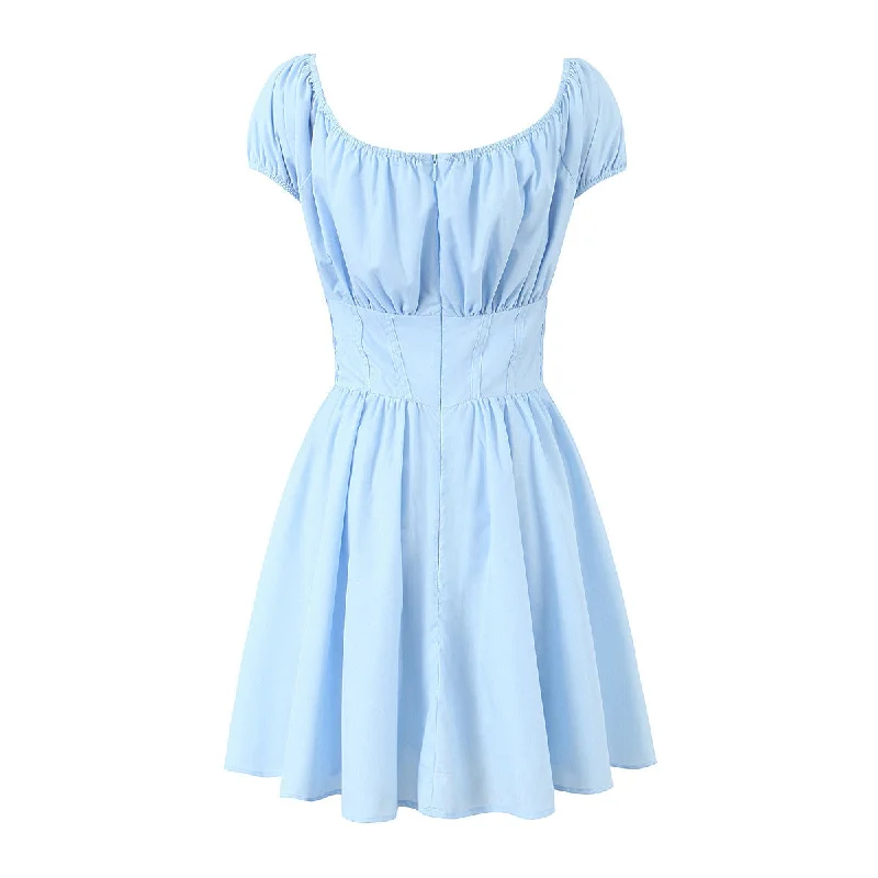 Cili Dress Blue Birthday mini dresses