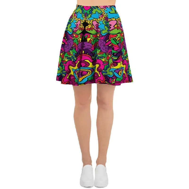 Animal Hippie Psychedelic Women's Skirt Comfortable unclassified skirts