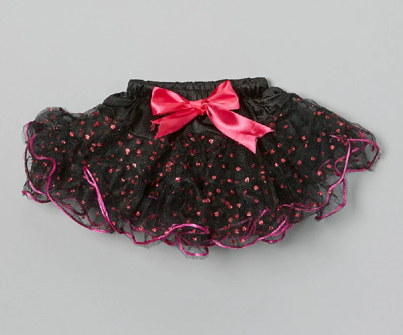 Black/Red Dot Tutu Mermaid unclassified skirts