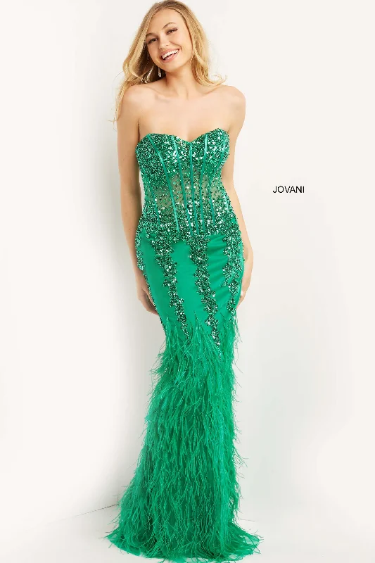 Jovani 08142 Strapless Sexy Long Prom Dress Must-have maxi dresses for this season