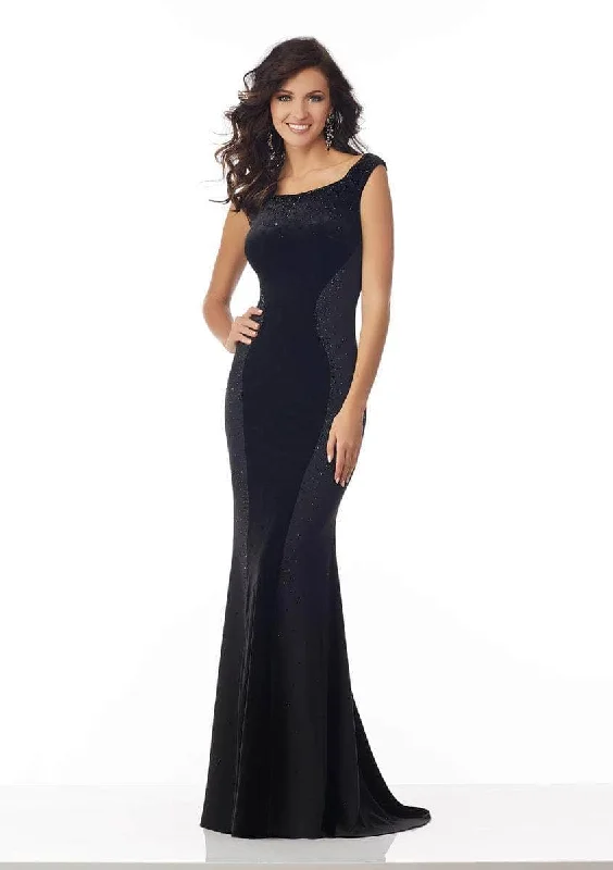 Mori Lee 71830 - Cap Sleeve Beaded Evening Gown Graduation party dresses