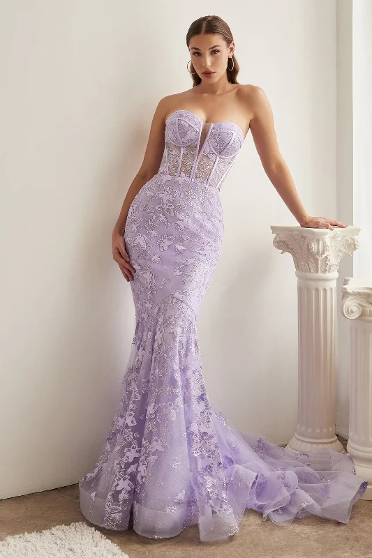 Enchanting Butterfly Mermaid Gown for Unforgettable Occasions by Cinderella Divine Silk unclassified dresses Enchanting Butterfly Mermaid Gown for Unforgettable Occasions by Cinderella Divine Silk unclassified dresses