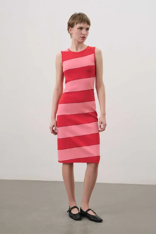 Red dress with thick straps Pastel unclassified dresses