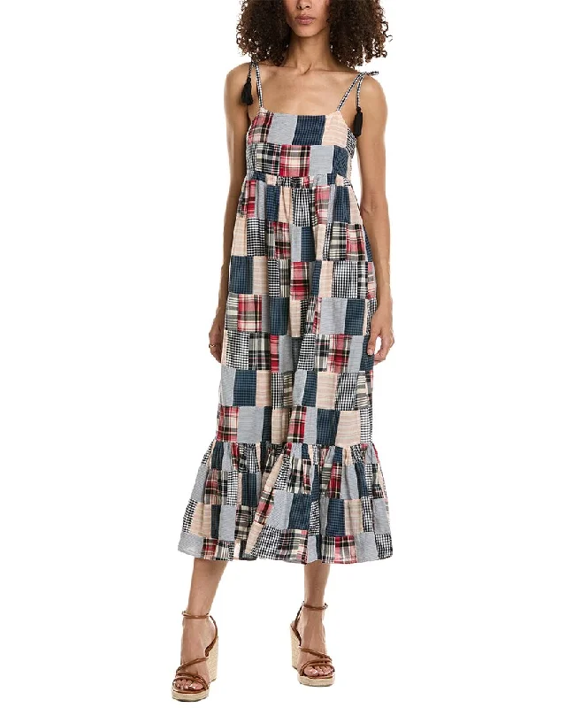 THE GREAT The Dainty Midi Dress Bohemian Midi Skirt