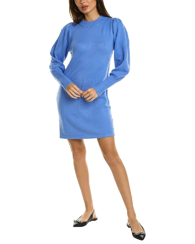 French Connection Babysoft Balloon Sleeve Sweaterdress Knit Winter Sweater